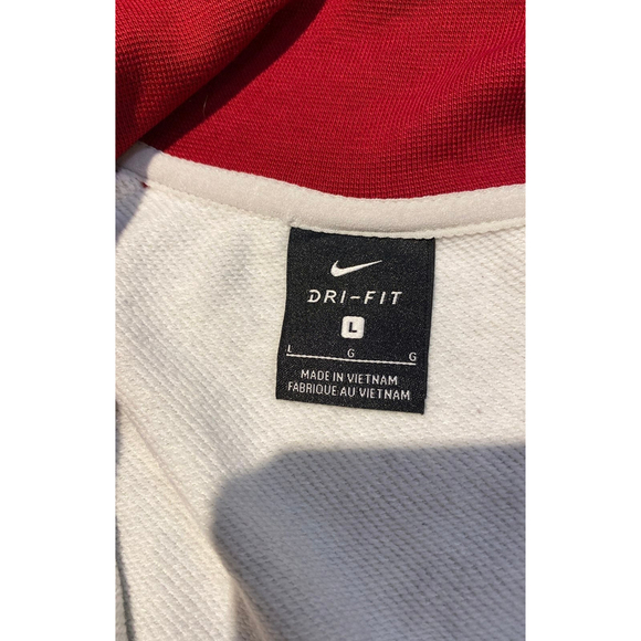women's nike dry colorblock crew sweatshirt size large - Picture 8 of 10